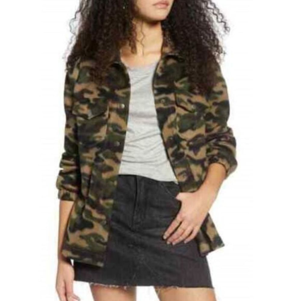 NWT BP Camo Fleece Jacket